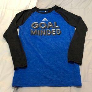 Adidas boys athletic shirt